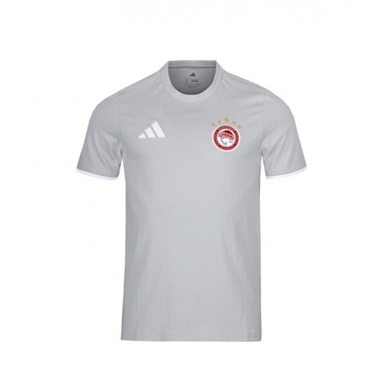 Ολυμπιακός μπλουζάκι προπόνησης  Adidas , γκρι