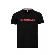 Ολυμπιακός μπλουζάκι ''OLYMPIACOS FC'', μαύρο