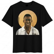Πελέ μπλουζάκι "Holy Pele", μαύρο