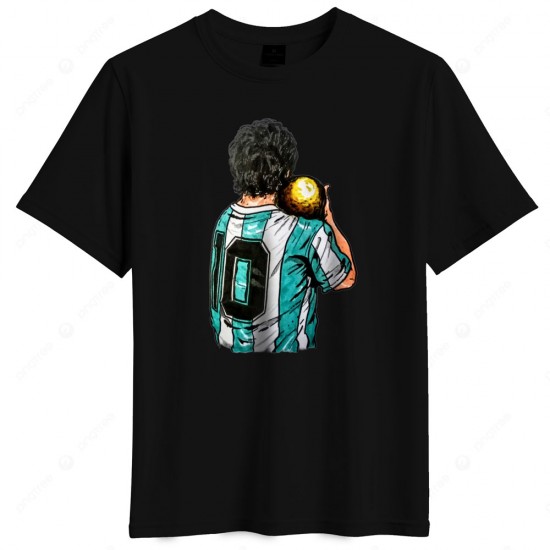 Μαραντόνα μπλουζάκι ''Holy Maradonna',μαύρο