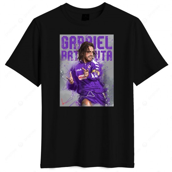 Μπατιστούτα μπλουζάκι ''Bati Goal'', μαύρο