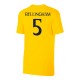 Ρεάλ Μαδρίτης μπλουζάκι 'RMCF ' Bellingham, κίτρινο