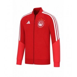 Ολυμπιακός 2026/27 ζακέτα παρουσίασης Adidas κέντημα ,κόκκινη