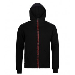 Ολυμπιακός ζακέτα Tech, Μαύρη