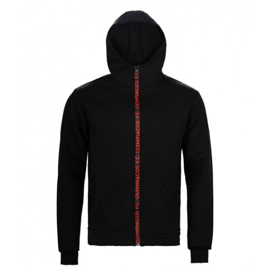 Ολυμπιακός ζακέτα Tech, Μαύρη